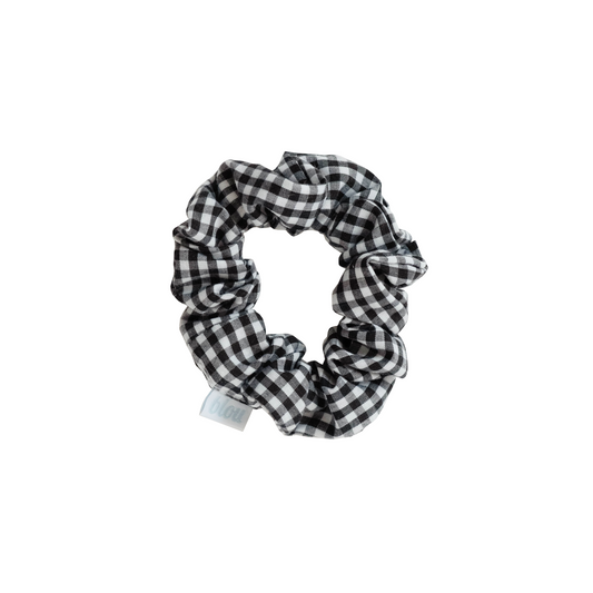 Gingham Mini Scrunchies