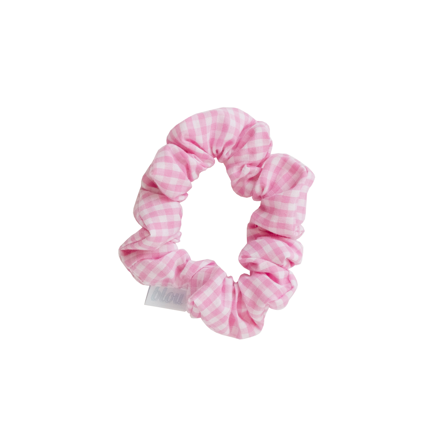 Gingham Mini Scrunchies